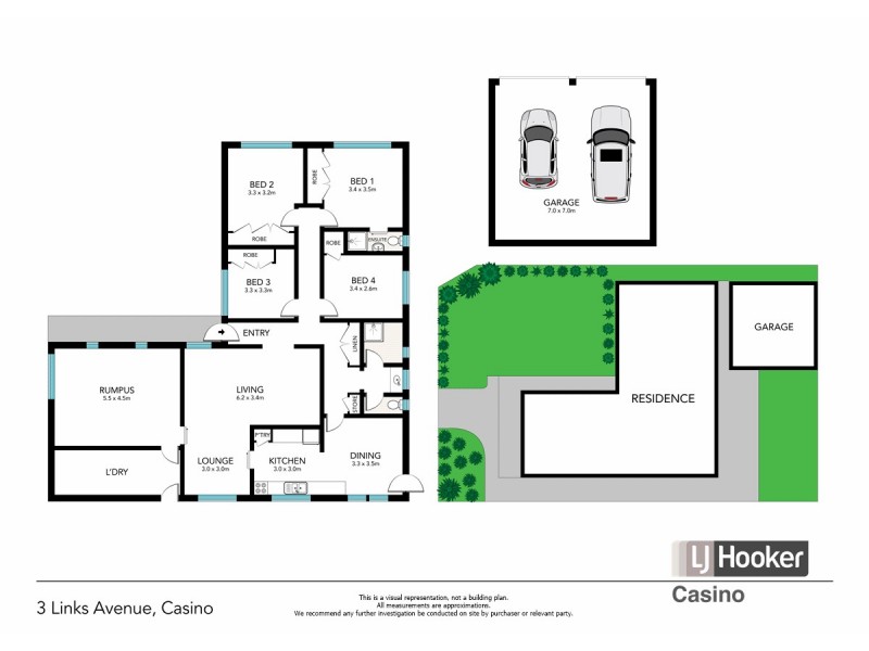 3 Links Avenue, Casino NSW 2470 Floorplan