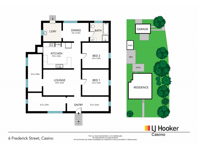 6 Frederick St, Casino NSW 2470 Floorplan