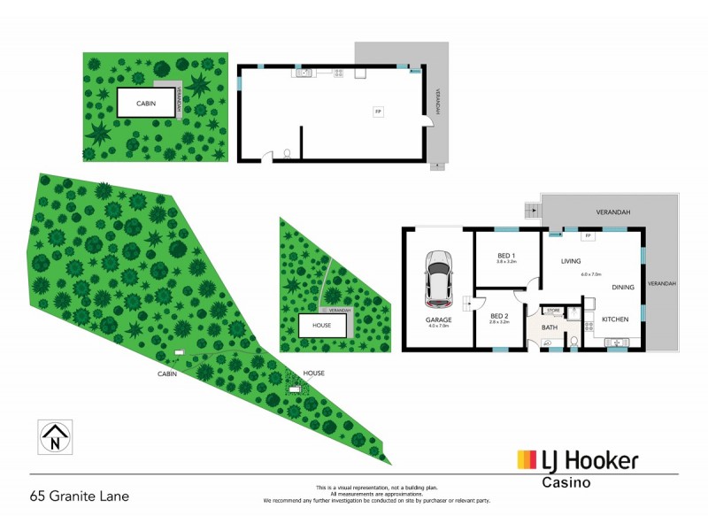 65 Granite Lane, Tabulam NSW 2469 Floorplan