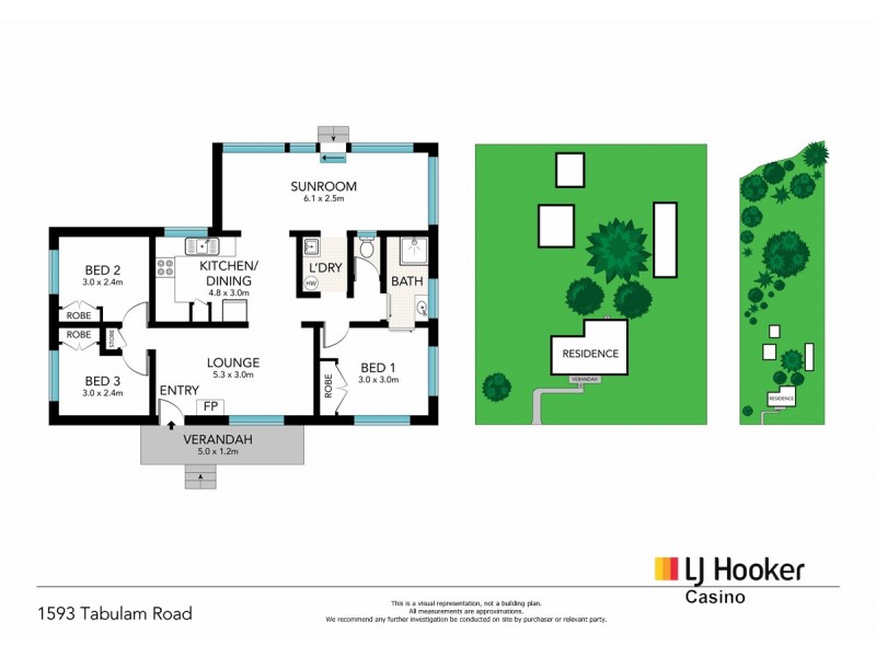 1593 Tabulam Road, Tabulam NSW 2469 Floorplan