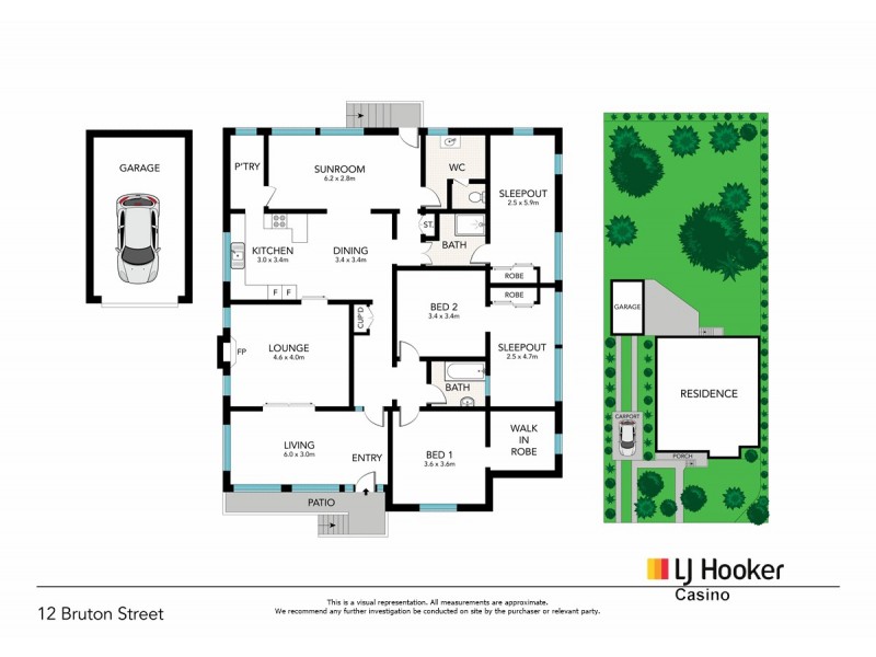 12 Bruton Street, Casino NSW 2470 Floorplan