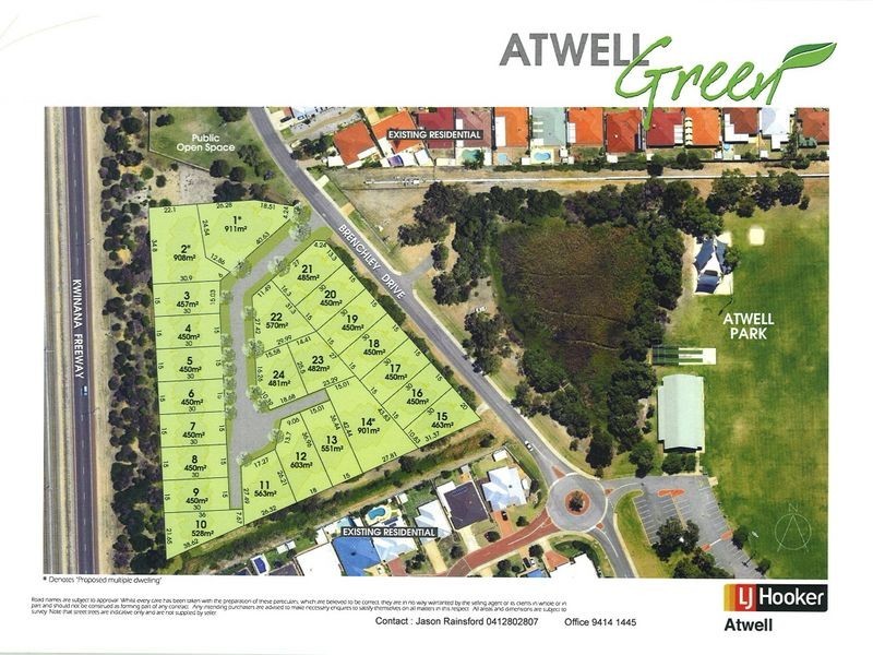 21/10/11 Brenchley Drive, Atwell WA 6164