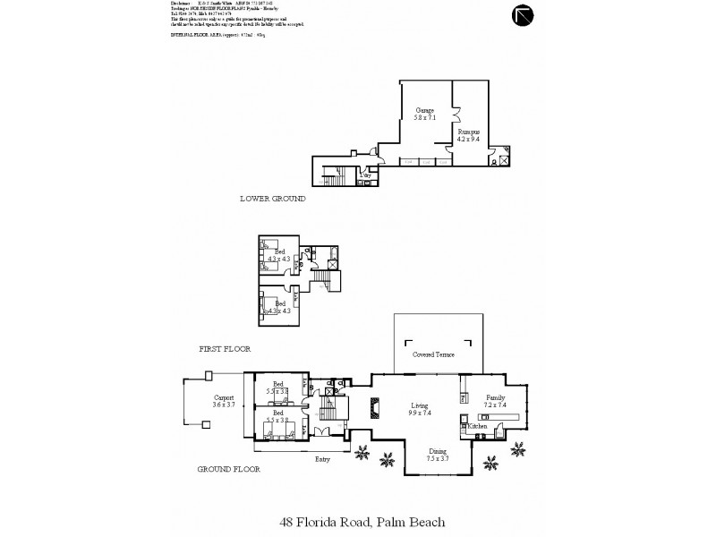 48 Florida Road, Palm Beach NSW 2108 Floorplan