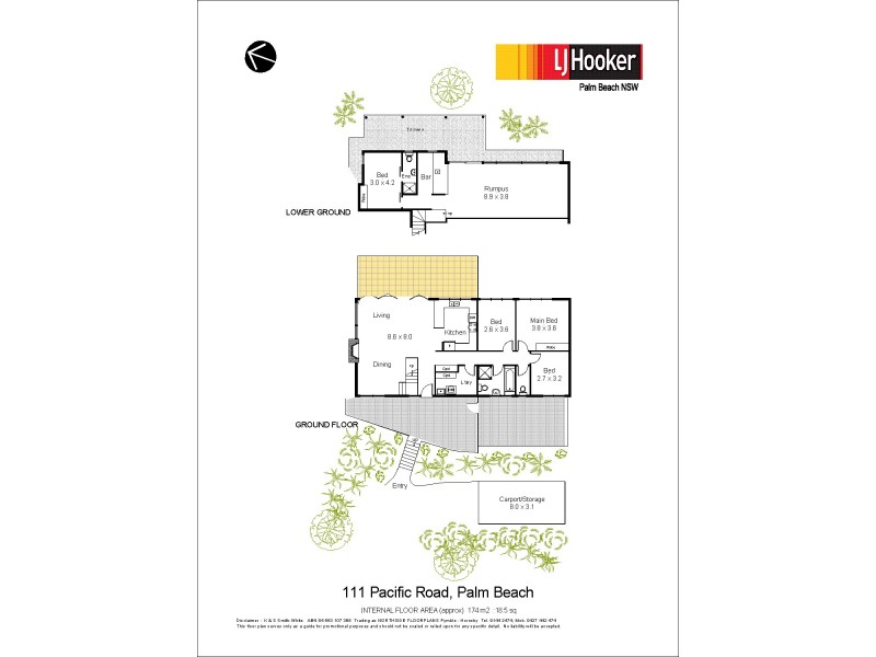 111 Pacific Road, Palm Beach NSW 2108 Floorplan