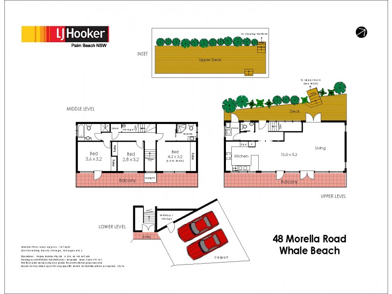 48 Morella Road, Whale Beach NSW 2107 Floorplan