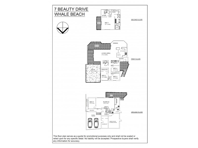 7 Beauty Drive, Whale Beach NSW 2107 Floorplan