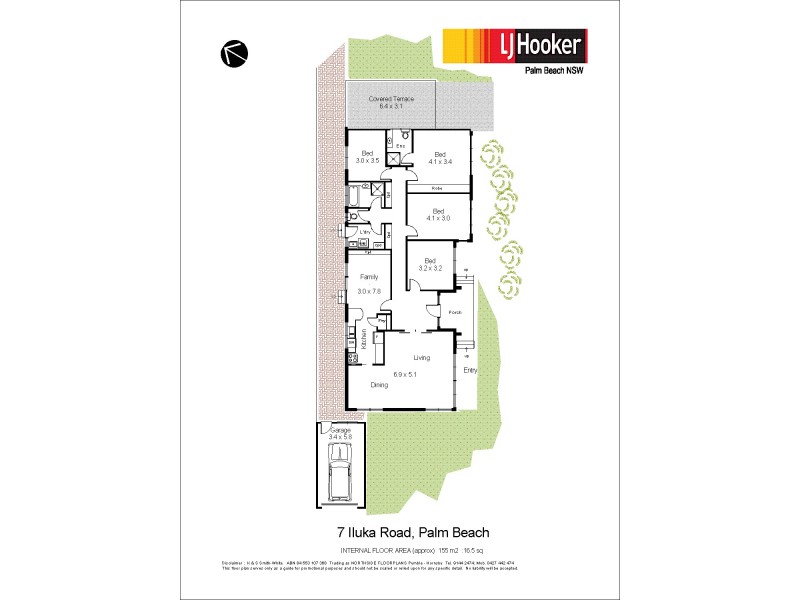 7 Iluka Road, Palm Beach NSW 2108 Floorplan