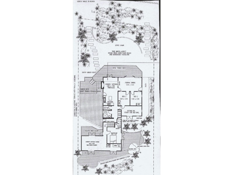 75 Florida Road, Palm Beach NSW 2108 Floorplan