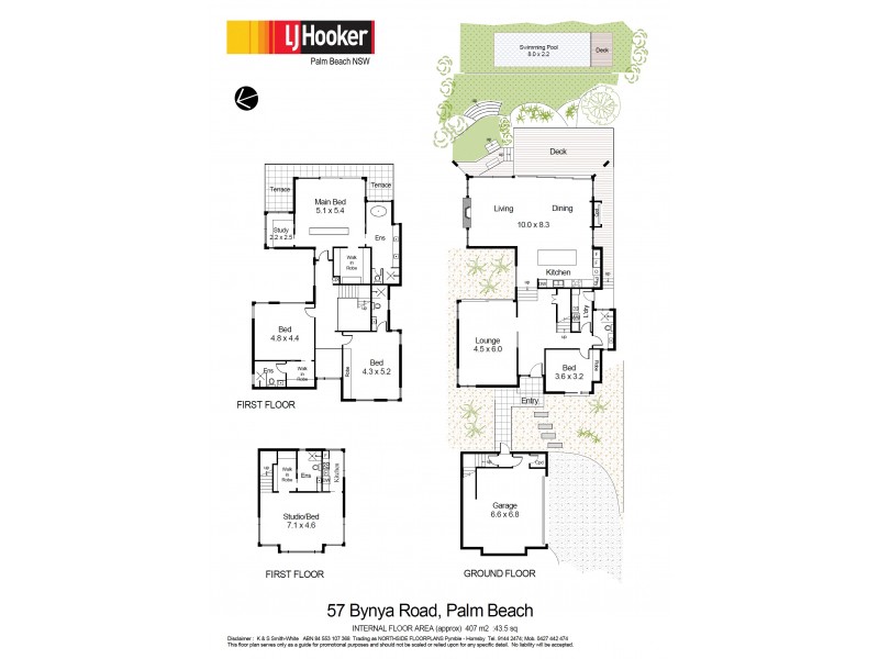 57 Bynya Road, Palm Beach NSW 2108 Floorplan