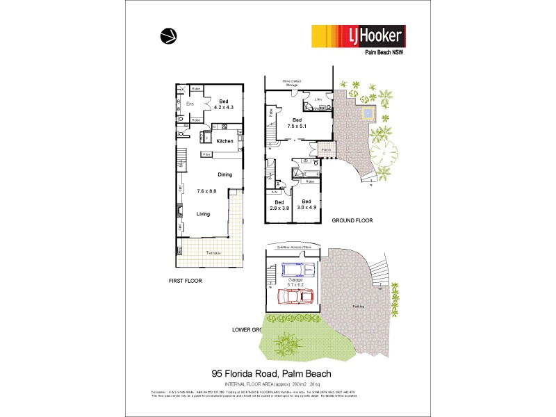 95 Florida Road, Palm Beach NSW 2108 Floorplan
