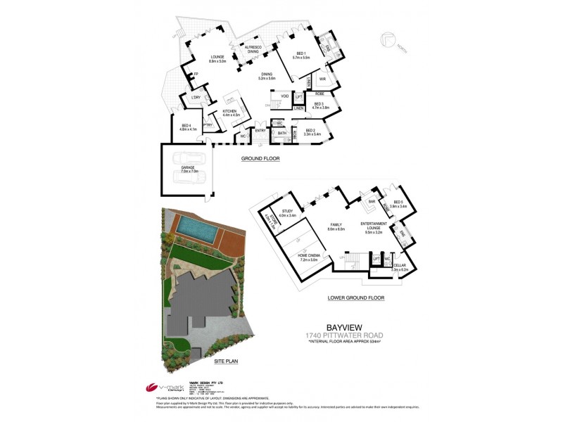 1740 Pittwater Road, Bayview NSW 2104 Floorplan