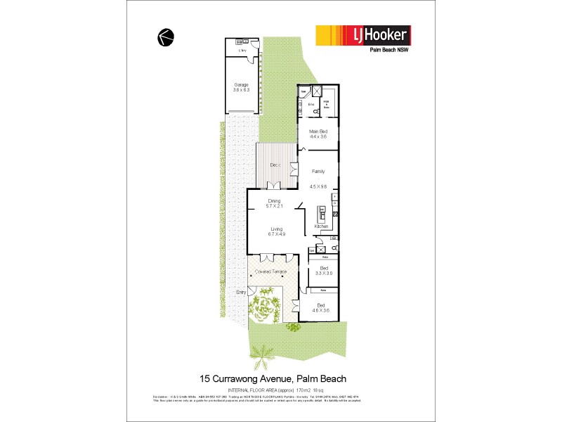 15 Currawong Avenue, Palm Beach NSW 2108 Floorplan