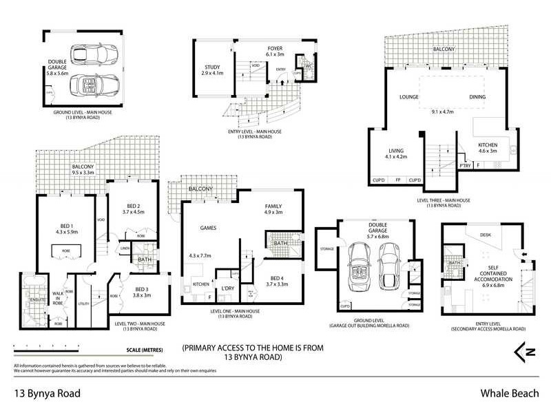 13 Bynya Road, Palm Beach NSW 2108 Floorplan