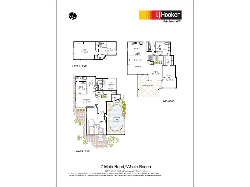 7 Malo Road, Whale Beach NSW 2107 Floorplan