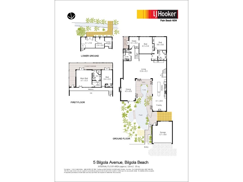 5 Bilgola Avenue, Bilgola NSW 2107 Floorplan