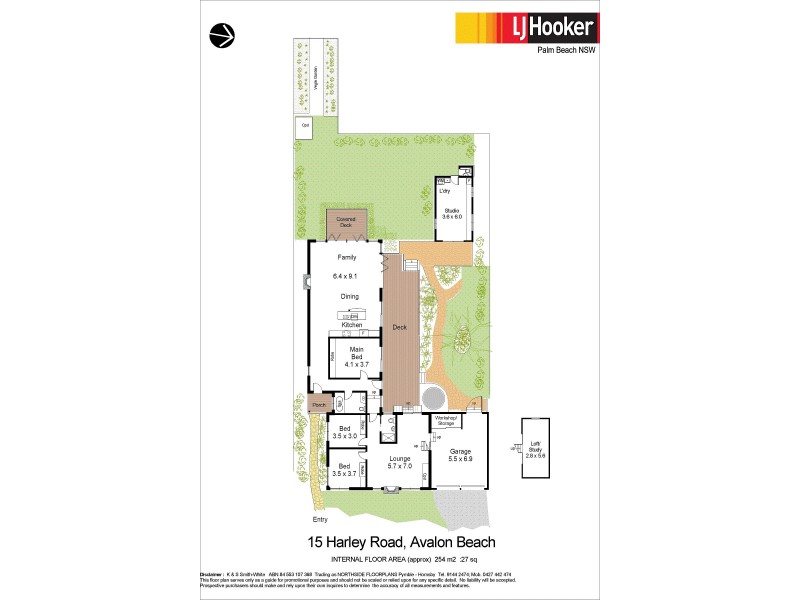 15 Harley Rd, Avalon Beach NSW 2107 Floorplan