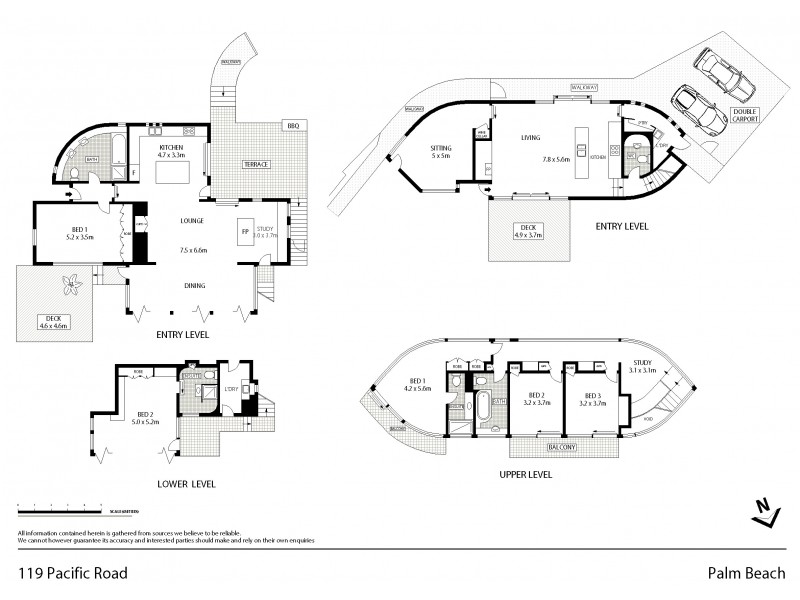 119 Pacific Road, Palm Beach NSW 2108 Floorplan