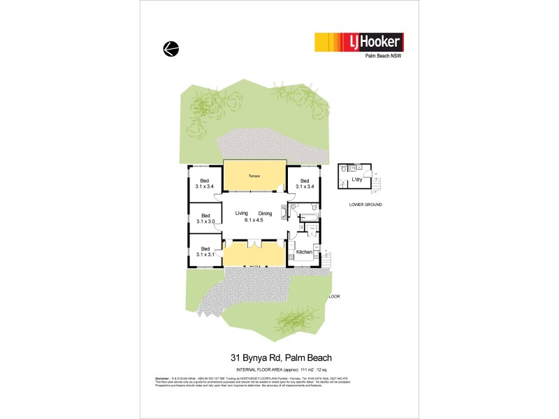 31 Bynya Road, Palm Beach NSW 2108 Floorplan