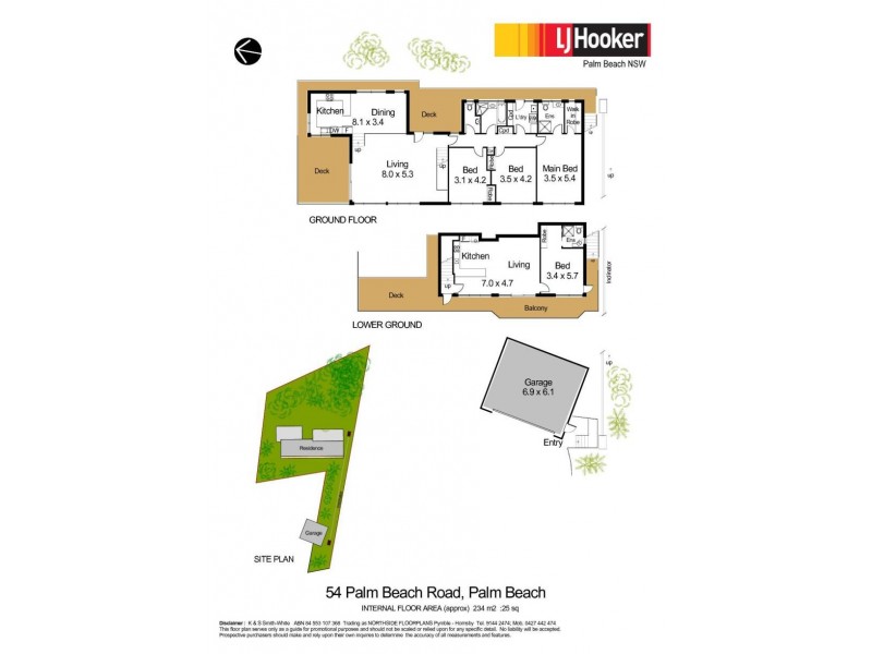 54 Palm Beach Road, Palm Beach NSW 2108 Floorplan