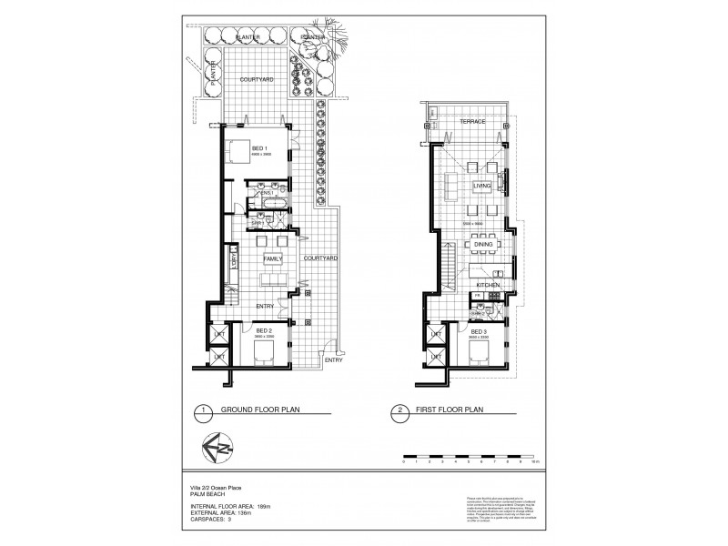 2/2 Ocean Place, Palm Beach NSW 2108 Floorplan