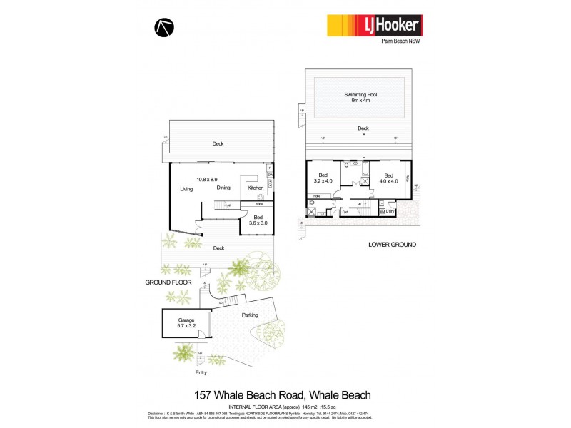 157 Whale Beach Road, Whale Beach NSW 2107 Floorplan
