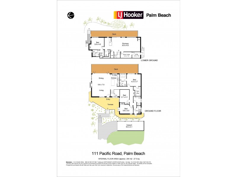 111 Pacific Road, Palm Beach NSW 2108 Floorplan