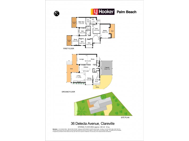 36 Delecta Avenue, Clareville NSW 2107 Floorplan