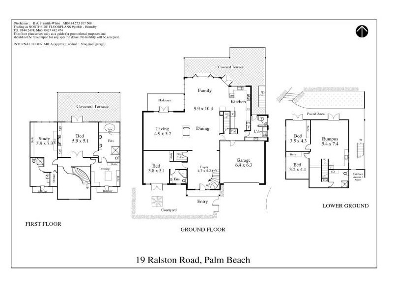 19 Ralston Road, Palm Beach NSW 2108 Floorplan