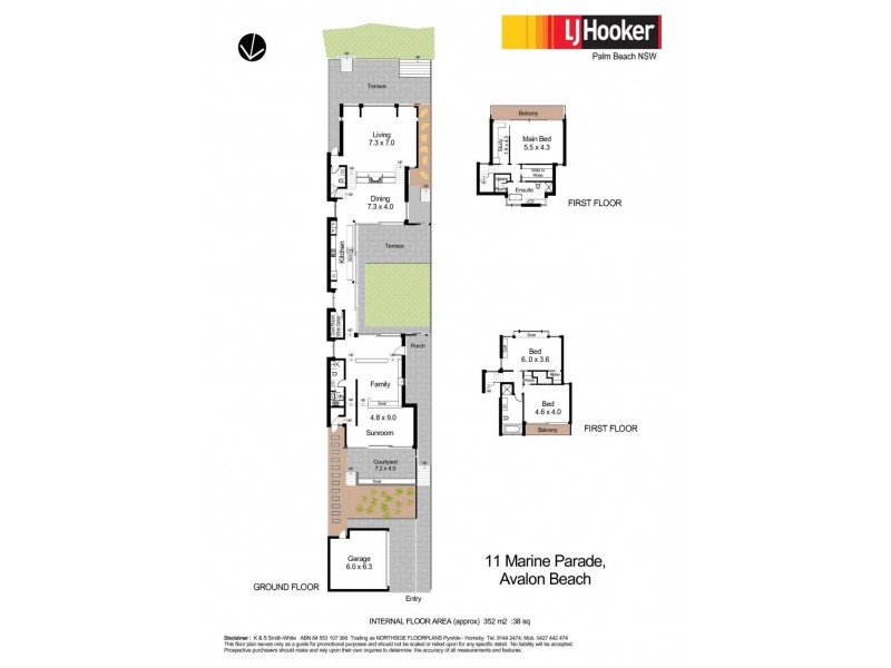 11 Marine Parade, Avalon Beach NSW 2107 Floorplan