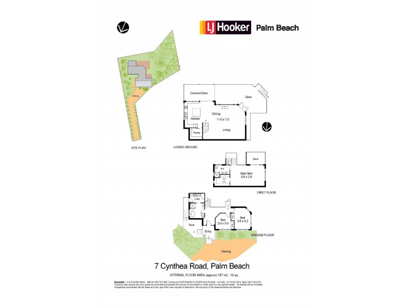 7 Cynthea Road, Palm Beach NSW 2108 Floorplan