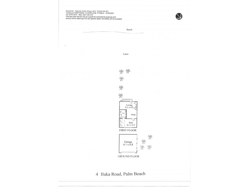 4 Iluka Road, Palm Beach NSW 2108 Floorplan