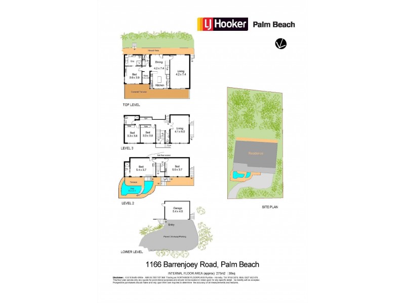 1166 Barrenjoey Road, Palm Beach NSW 2108 Floorplan