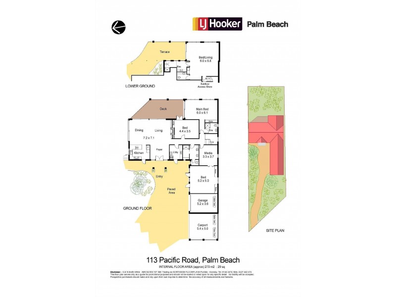 113 Pacific Road, Palm Beach NSW 2108 Floorplan