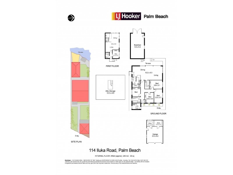 114 Iluka Road, Palm Beach NSW 2108 Floorplan