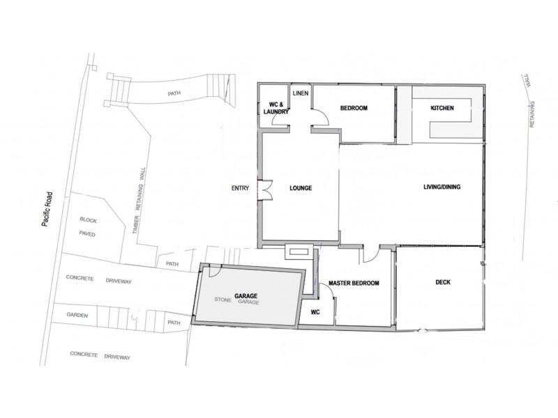 133 Pacific Road, Palm Beach NSW 2108 Floorplan