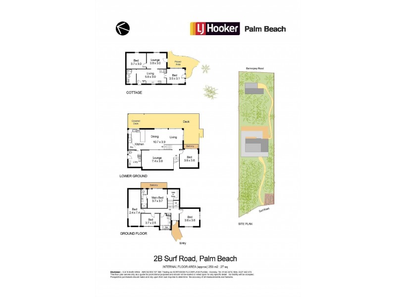 2B Surf Road, Palm Beach NSW 2108 Floorplan