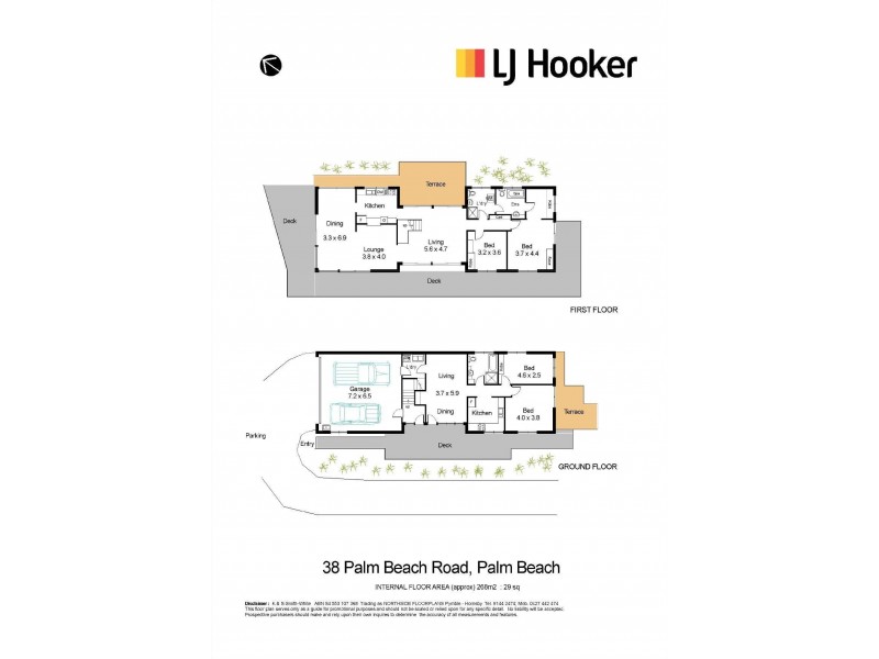 38 Palm Beach Road, Palm Beach NSW 2108 Floorplan