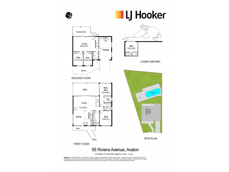 55 Riviera Avenue, Avalon Beach NSW 2107 Floorplan