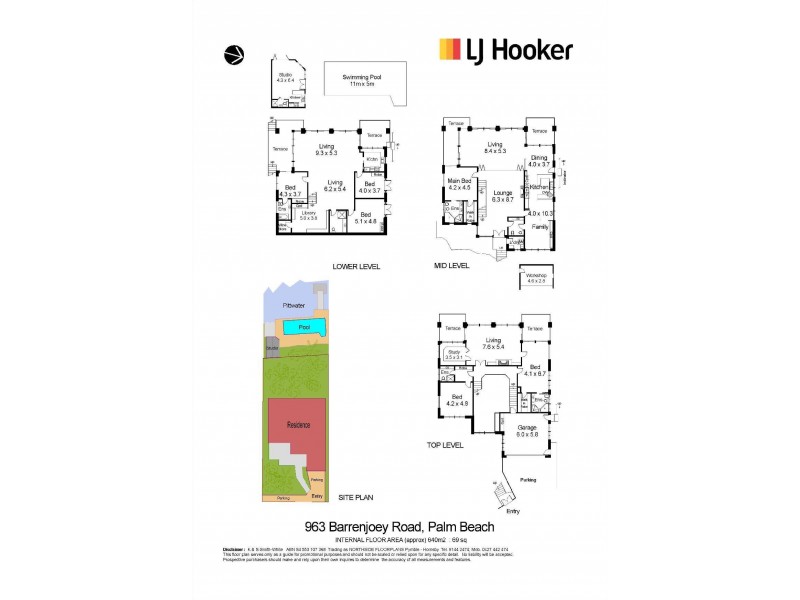 963 Barrenjoey Road, Palm Beach NSW 2108 Floorplan