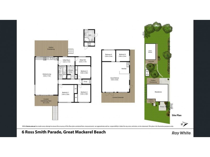 6 Ross Smith Parade, Great Mackerel Beach NSW 2108 Floorplan