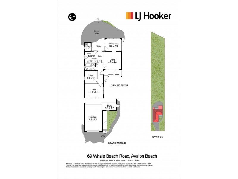 69 Whale Beach Road, Avalon Beach NSW 2107 Floorplan