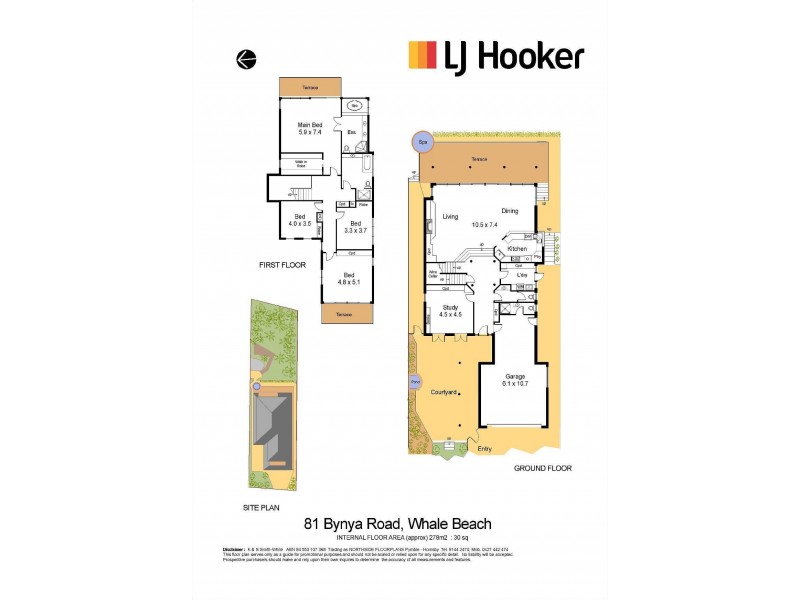 81 Bynya Road, Palm Beach NSW 2108 Floorplan