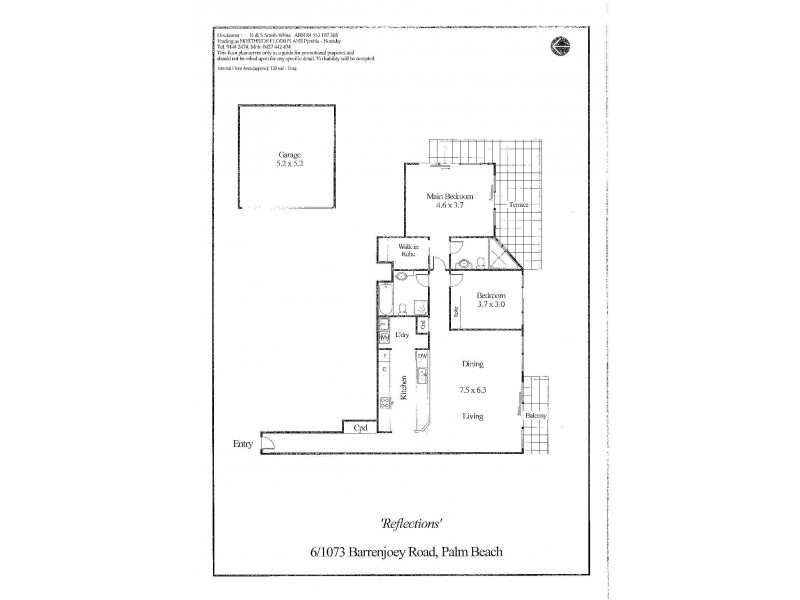 6/1073 Barrenjoey Road, Palm Beach NSW 2108 Floorplan