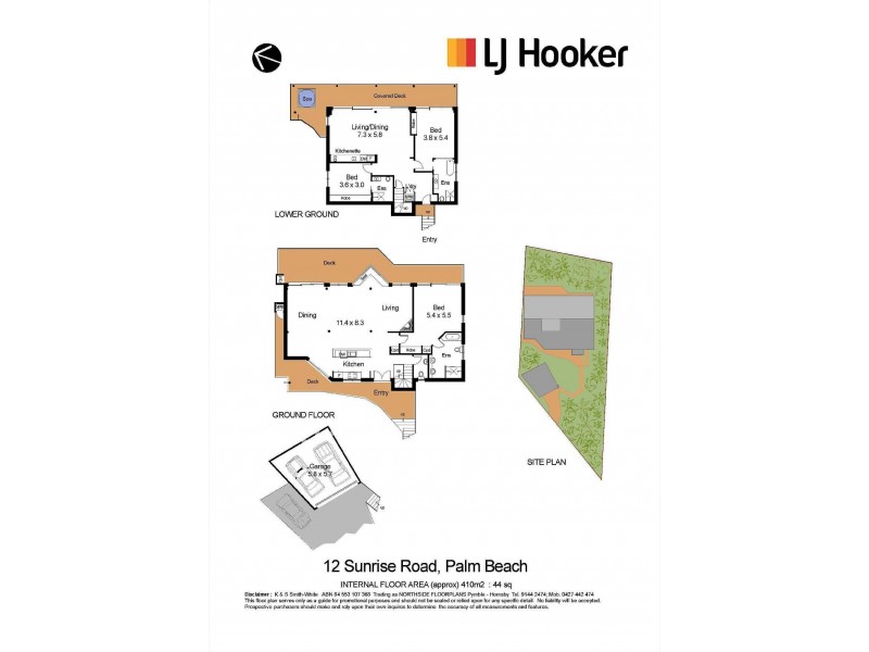 12 Sunrise Road, Palm Beach NSW 2108 Floorplan