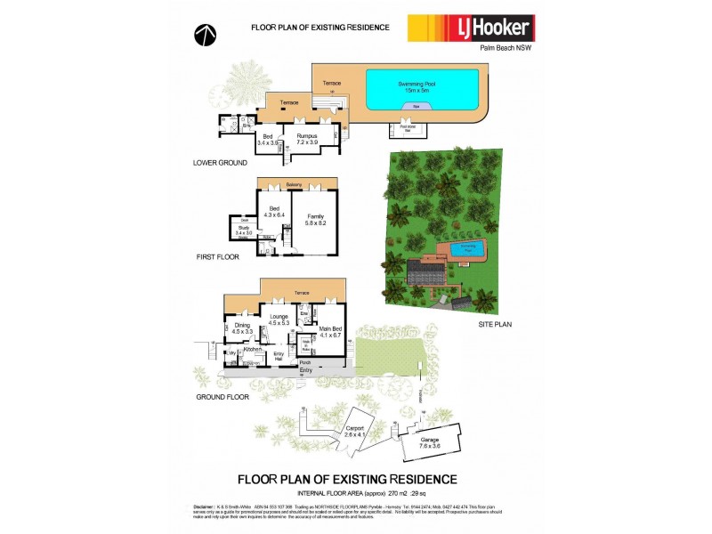 24-26 Rayner Road, Whale Beach NSW 2107 Floorplan