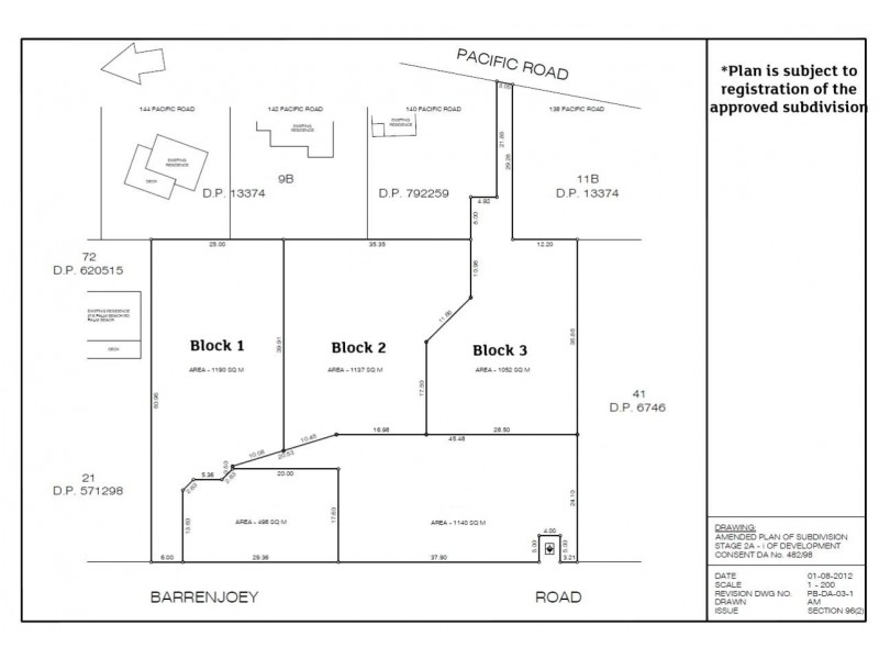 Lot 1, 2, 3/1110 Barrenjoey Road, Palm Beach NSW 2108 Floorplan