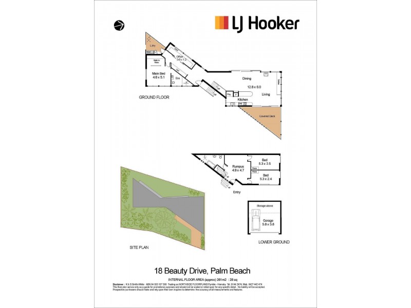18 Beauty Drive, Whale Beach NSW 2107 Floorplan