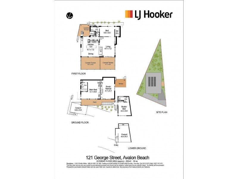 121 George Street, Avalon Beach NSW 2107 Floorplan