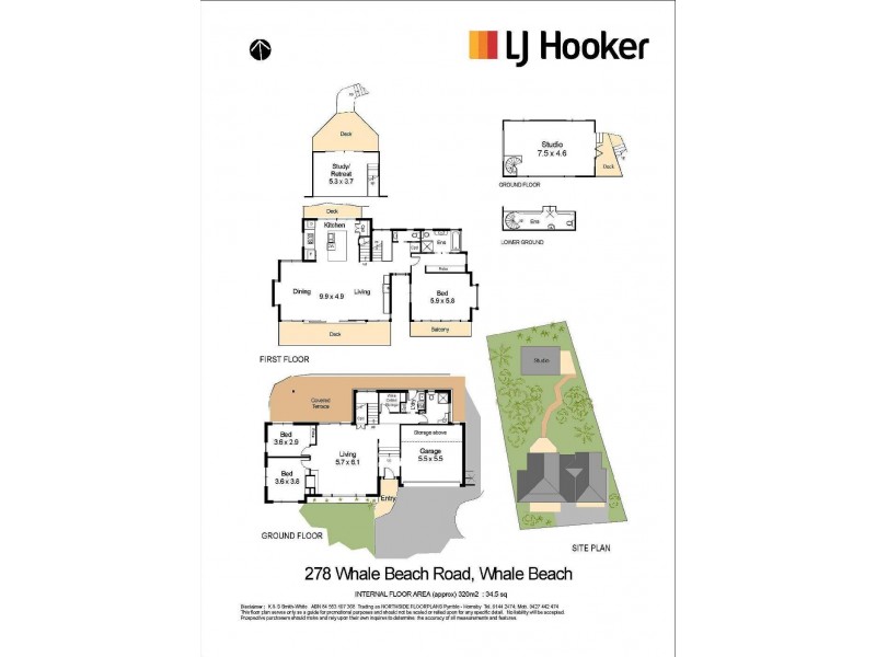 278 Whale Beach Road, Whale Beach NSW 2107 Floorplan