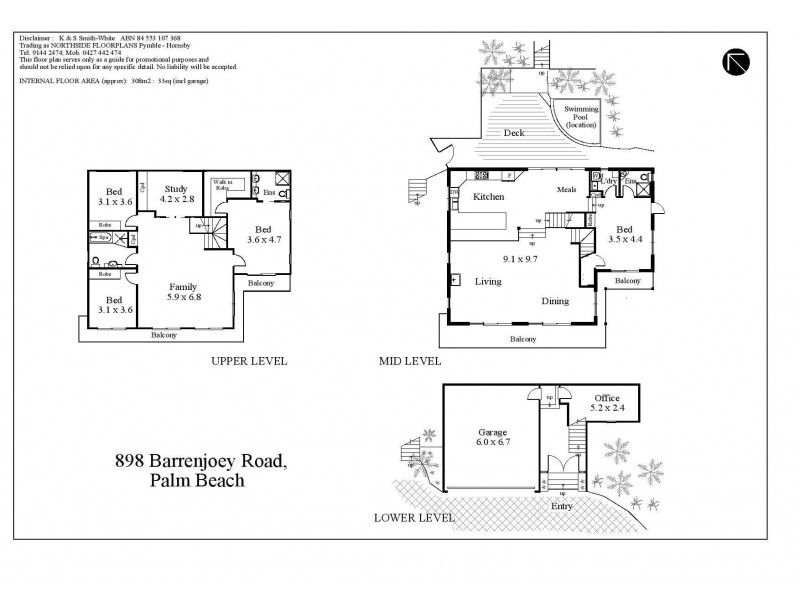 898 Barrenjoey Road, Palm Beach NSW 2108 Floorplan